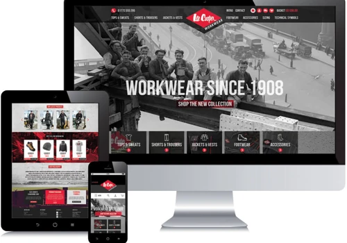 E-commerce website