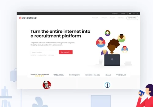 Wonderkind - A website for optimal A/B testing.