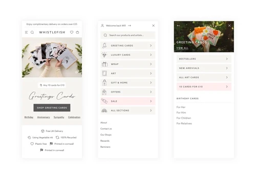 Whistlefish Shopify Website Design Case Study