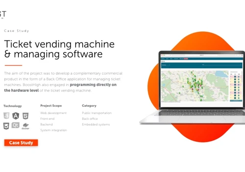 Ticket vending machine & management software