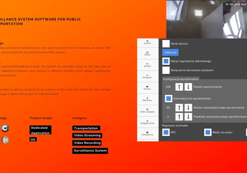 Video Surveillance System Software