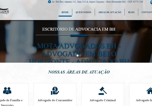 Otimização do site Mota Advogados