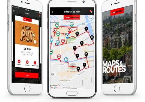 I amsterdam Maps & Routes
