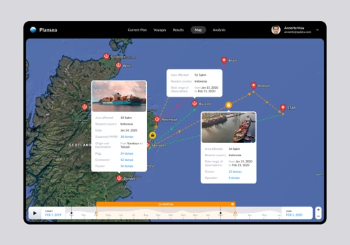 Offshore marine logistics software