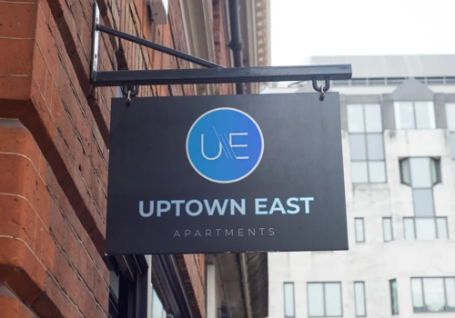 Uptown East Logo Design / Branding