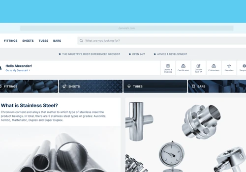 Damstahl eCommerce Platform