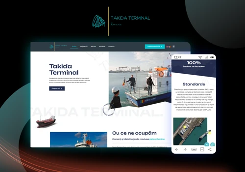 Takida Terminal – Maritime Logistics Website