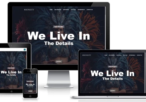 Web design for Digital Photo Studio