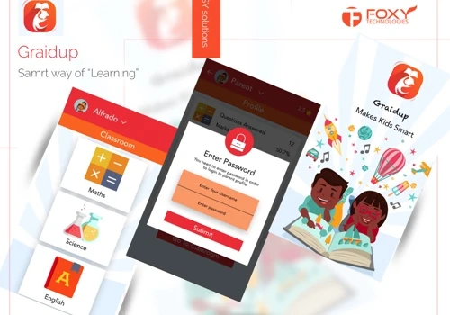 Kids Learning Application - IOS , Android