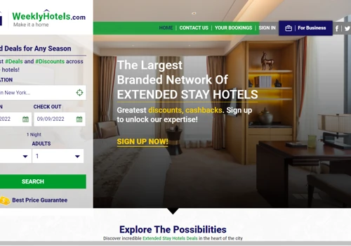 weeklyhotels.com - An online hotel booking engine