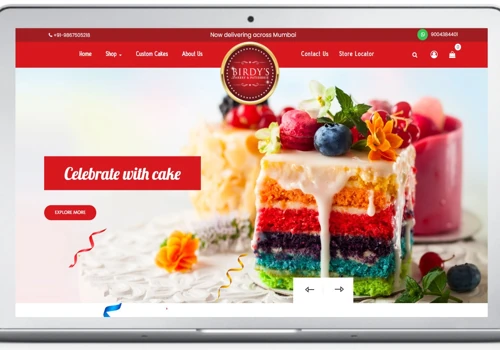 Website: Birdys - E-commerce