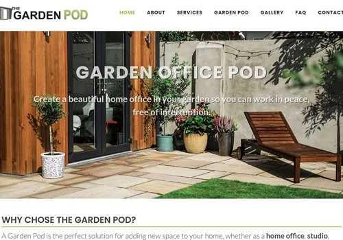 Garden Pod Website