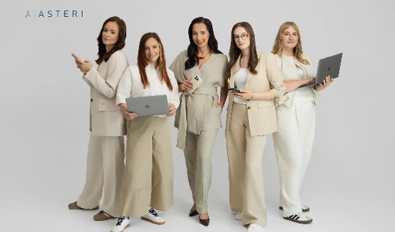 Digital authority agency ASTERI team photo 1