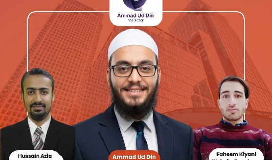 Ammad Ud Din Marketer team photo 1