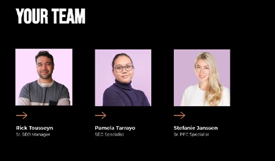 BE VISIBLE team photo 1