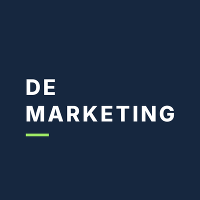 De Marketing logo