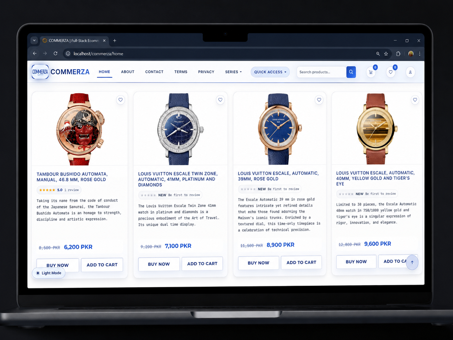 Commerza: Full-Stack eCommerce Platform 4